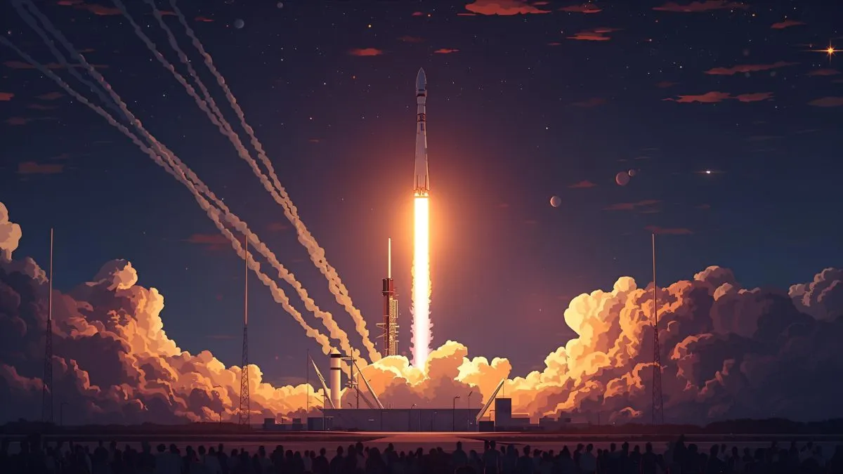 Falcon 9 Rocket Launch Today