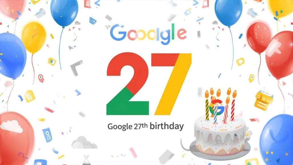 Google Celebrates 27th Birthday