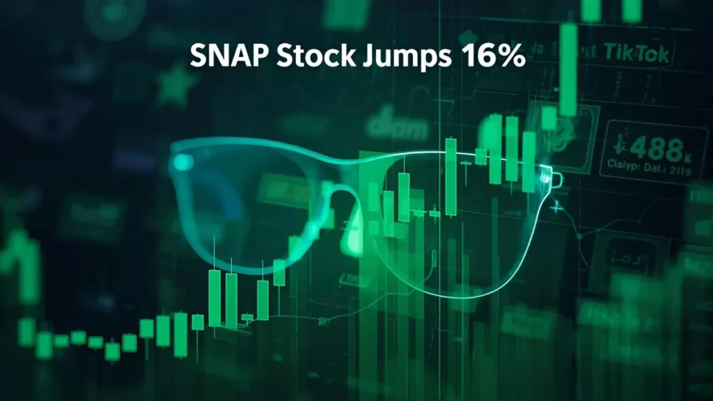 SNAP stock jumps